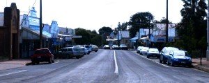 Eudunda Bruce St on a busy Sunday afternoon