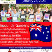 Australia Day Breakfast – Eudunda – 26th Jan 2023