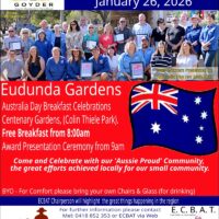 Australia Day Breakfast – Eudunda – 26th Jan 2026