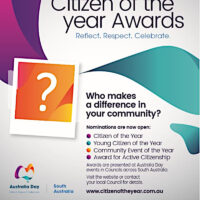 Citizen of the Year Nominations Open 1st Oct 2020