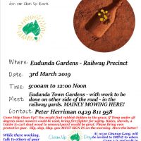 Clean Up Australia Day 2019 – Eudunda – 3rd March