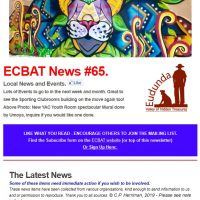 Southern Goyder News from ECBAT #65