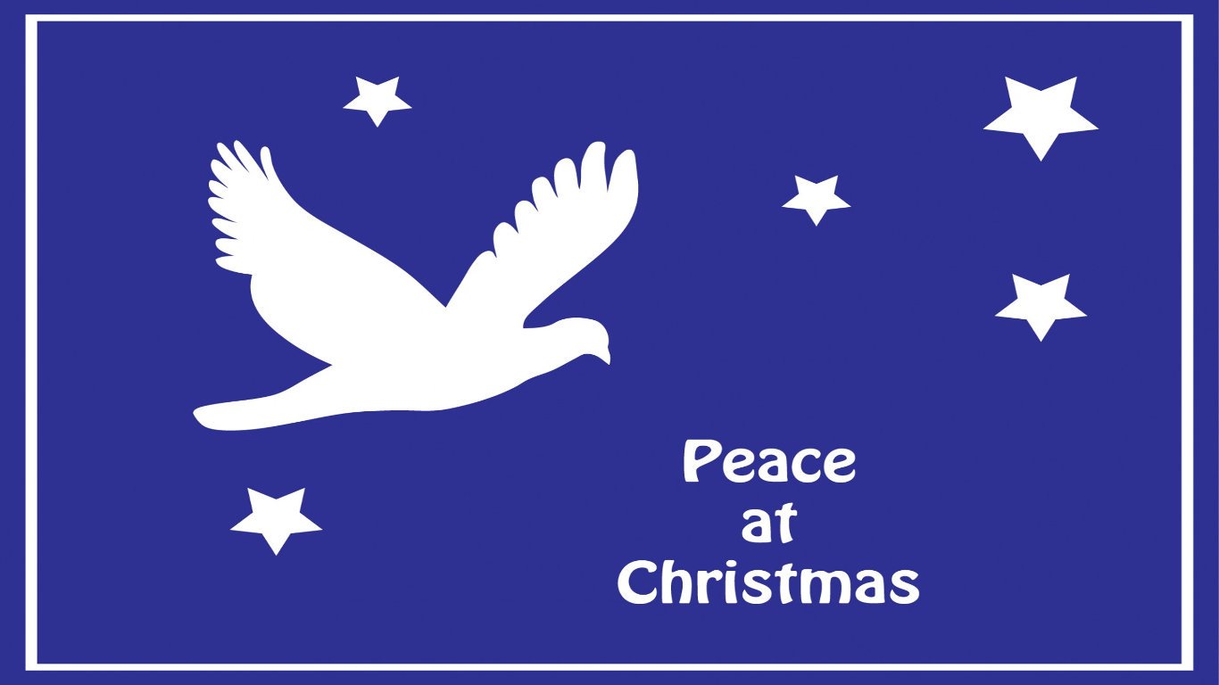 Dove Peace at Christma