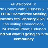 ECBAT Committee Meeting Wednesday 5th February 2025