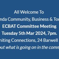 ECBAT Committee Meeting Tues 5th Mar 2024