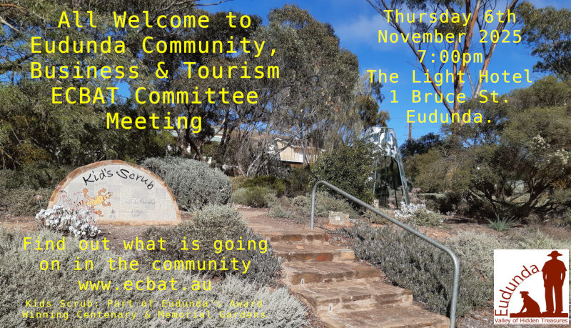 ECBAT Committee Meeting Moved to Thursday 6th November 2025