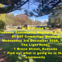 ECBAT Committee Meeting Wednesday 3rd December 2025