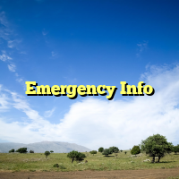 Emergency Info