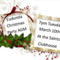 Eudunda Christmas Party AGM – 10th March 2026