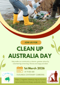 Eudunda Clean Up Australia Day 2026