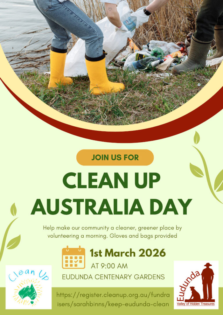 Eudunda Clean Up Australia Day 2026