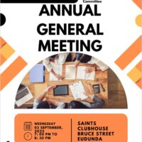 ECBAT AGM – 3rd September 2025 – ALL WELCOME