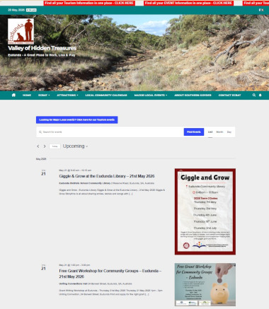 Eudunda Community Events Calendar