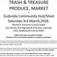 Trash & Treasure, Produce, Market to be Monthly Event