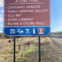 Eudunda Has New Tourism Signs At Town Entrances