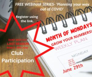 Increasing participation in your club - Part 5 of the COVID Series