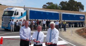 Official Opening Eudunda Heavy Vehicle Bypass - Ribbon Cutting