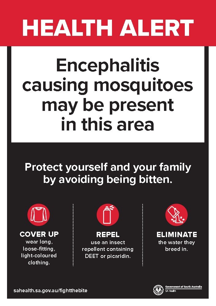 PIRSA Warn That Japanese Encephalitis May Be In This Area 300322