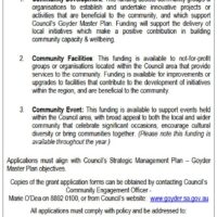 Community Grant Program Open – Apply for Funding Sept. 2025