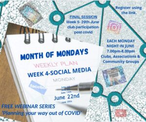 Social media and communication strategies Webinar - Week 4